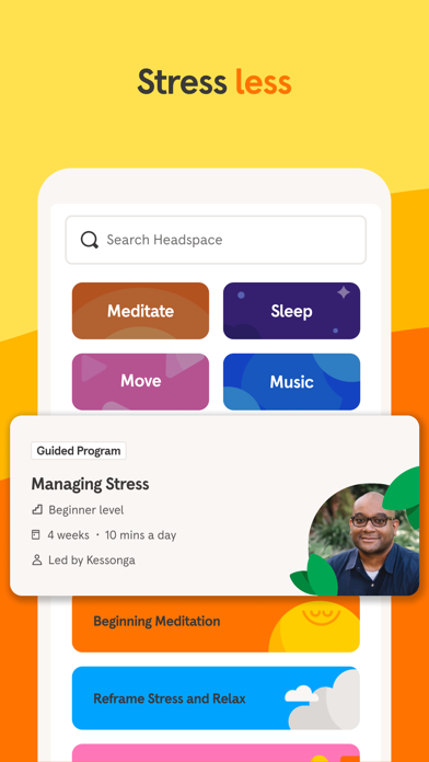 Headspace: Sleep & Meditation App Store screenshot 2