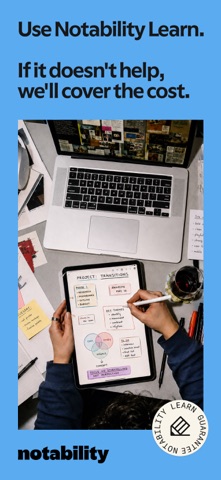 Notability: AI Notes & Planner App Store screenshot 1
