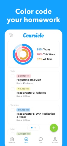 Coursicle App Store screenshot 1