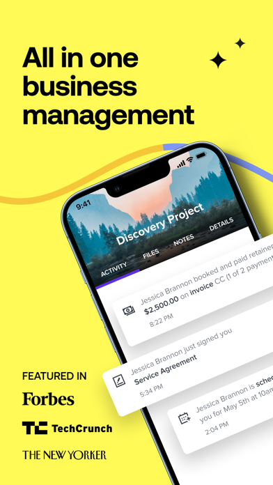 HoneyBook - Small Business CRM App Store screenshot 1
