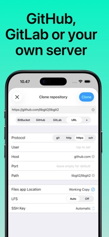 Git client - Working Copy App Store screenshot 2
