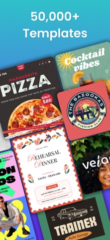 Canvas AI Logo + Poster Maker App Store screenshot 2