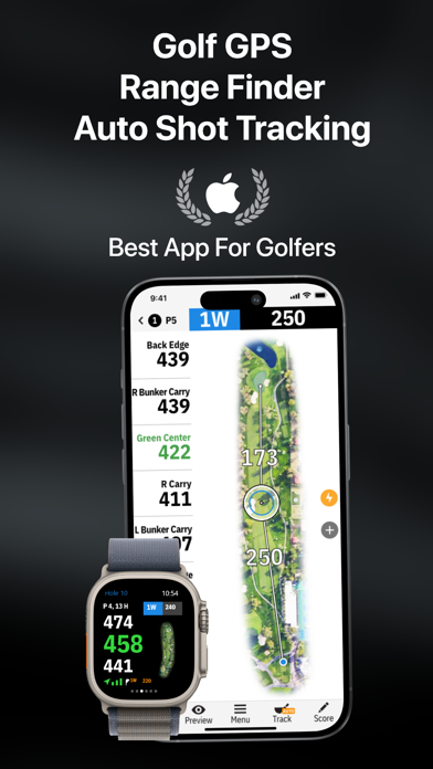 Golfshot Golf GPS Range Finder App Store screenshot 1