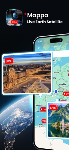 Mappa: GPS & Live Earth Camera App Store screenshot 1