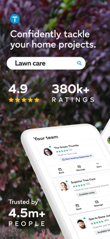 Thumbtack: Home Service Pros App Store screenshot 1