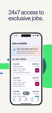 randstad: jobs for workers App Store screenshot 2