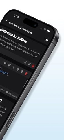 Jupyter Notebook - JuNote App Store screenshot 2