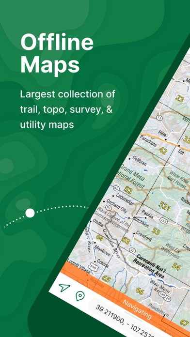 Avenza Maps: Offline Mapping App Store screenshot 1