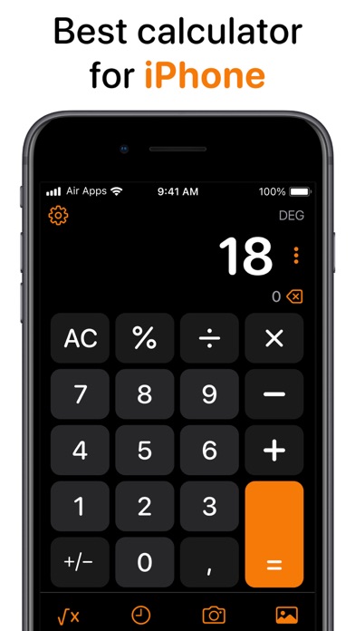 Calculator Air: AI Math Solver App Store screenshot 1