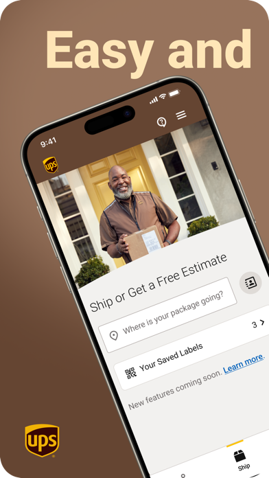 UPS App Store screenshot 1