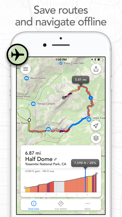Footpath Route Planner App Store screenshot 2