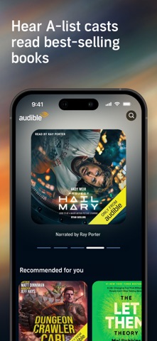 Audible: Audiobooks & Podcasts screenshot