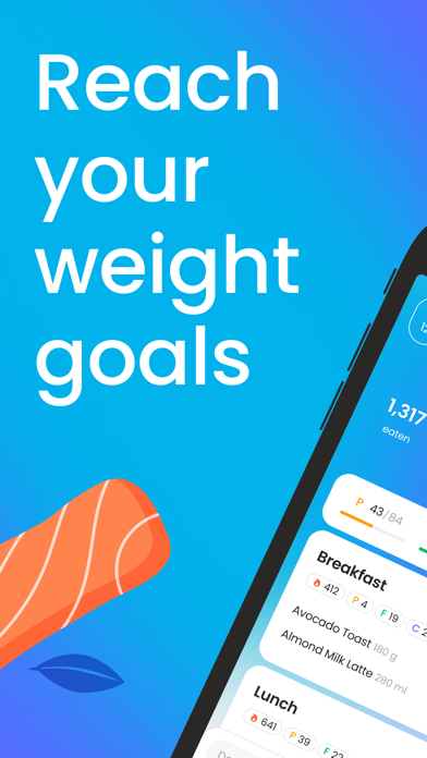 Calorie Counter by Numify App Store screenshot 1