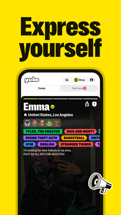 Yubo: Chat Meet & Make Friends App Store screenshot 2