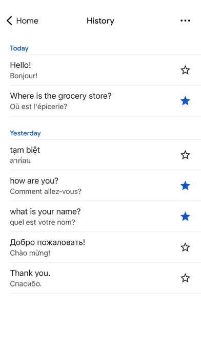 Google Translate App Store screenshot 1