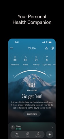 Oura App Store screenshot 1