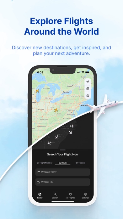 Track My Flight Now App Store screenshot 1