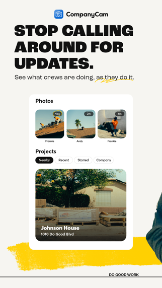 CompanyCam App Store screenshot 1