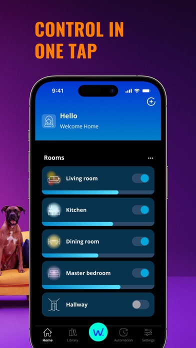 WiZ Connected App Store screenshot 2