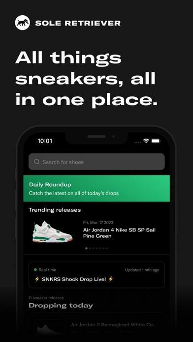 Sole Retriever - Sneakers App Store screenshot 1
