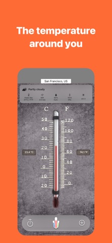 HD Thermometer ⊎ App Store screenshot 1