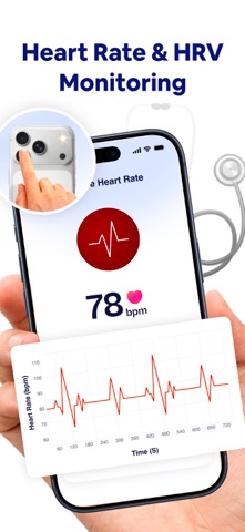 Wello - Heart Health Monitor App Store screenshot 1