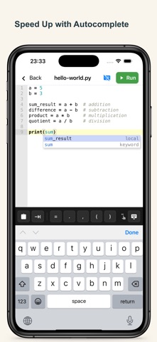 Python Coding App Store screenshot 2
