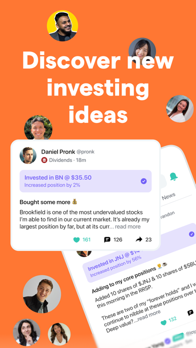 Blossom: Social Investing App Store screenshot 2