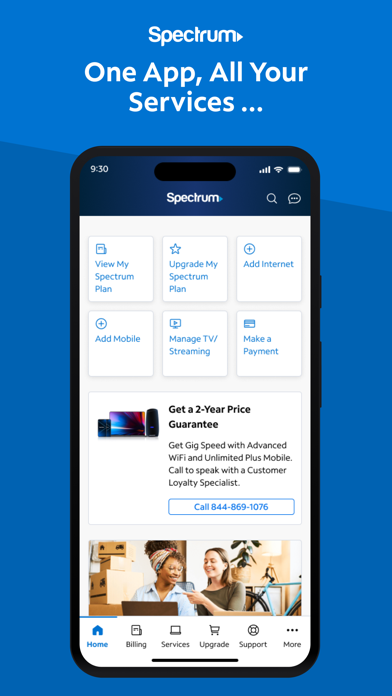 My Spectrum App Store screenshot 1