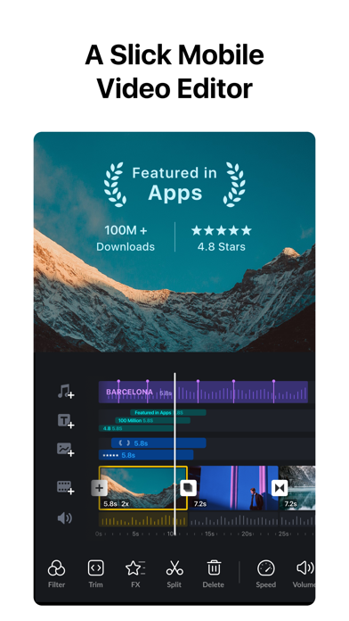 VN: Photo & Video Editor App Store screenshot 1
