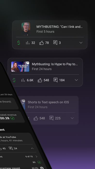 YouTube Studio App Store screenshot 2