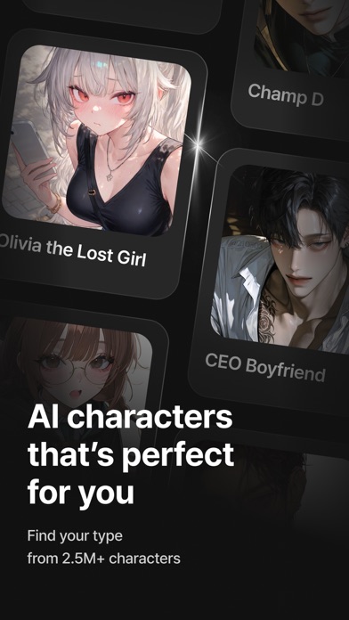 zeta: AI Chat, Story, Play App Store screenshot 1