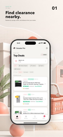 Scouter Pro: Deals & Discounts App Store screenshot 1