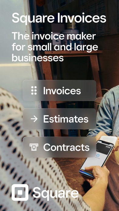 Square Invoices: Invoice Maker App Store screenshot 1