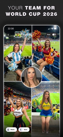 Glam AI: Video & Photo Editor App Store screenshot 1