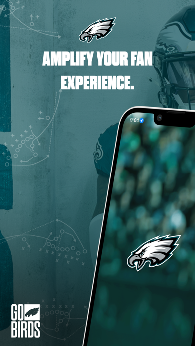 Philadelphia Eagles App Store screenshot 1
