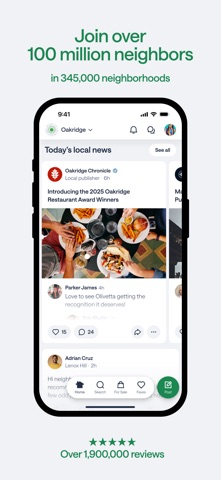 Nextdoor: Neighborhood Network App Store screenshot 1