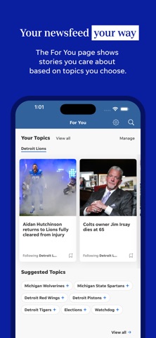 Detroit Free Press: Freep App Store screenshot 2