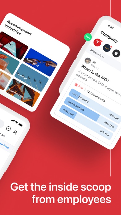 Blind - Professional Community App Store screenshot 2