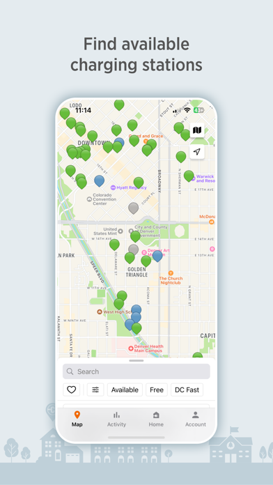 ChargePoint® App Store screenshot 1