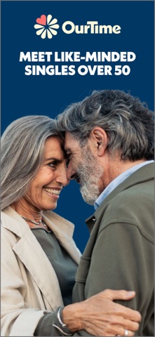 OurTime: Meet Singles Over 50 App Store screenshot 1