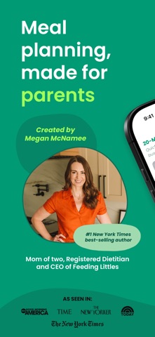 Feeding Littles: Meal Planner App Store screenshot 1