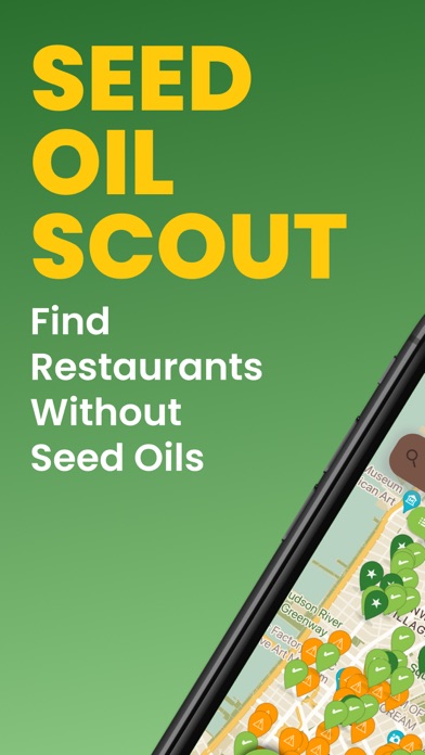 Seed Oil Scout: Healthy Dining App Store screenshot 1
