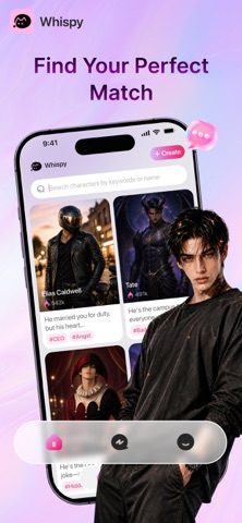 Whispy AI: Cozy Chat App Store screenshot 2