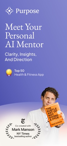 Purpose: AI Mentor & Coach App Store screenshot 1
