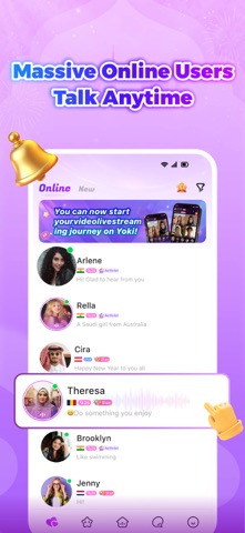 Yoki-Voice Chat&Games App Store screenshot 2