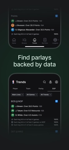 Linemate: Find Your Next Bet App Store screenshot 2