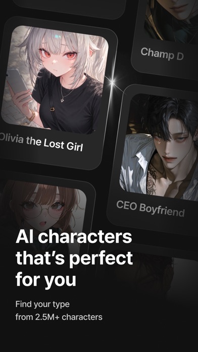zeta: AI Chat, Story, Play App Store screenshot 1
