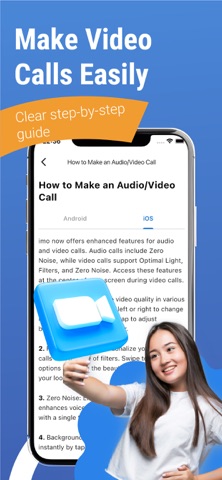 Guides for imo Video Chat Call App Store screenshot 1