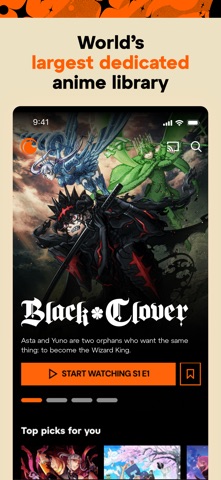 Crunchyroll screenshot